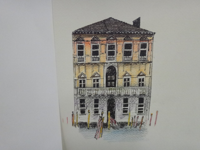 上野の森美術館ウイークエンド講座、万年筆画入門: 【出店】町工場二階